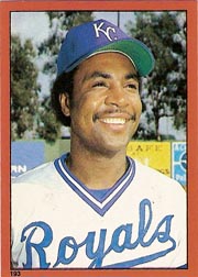 1982 Topps Baseball Stickers     193     Frank White